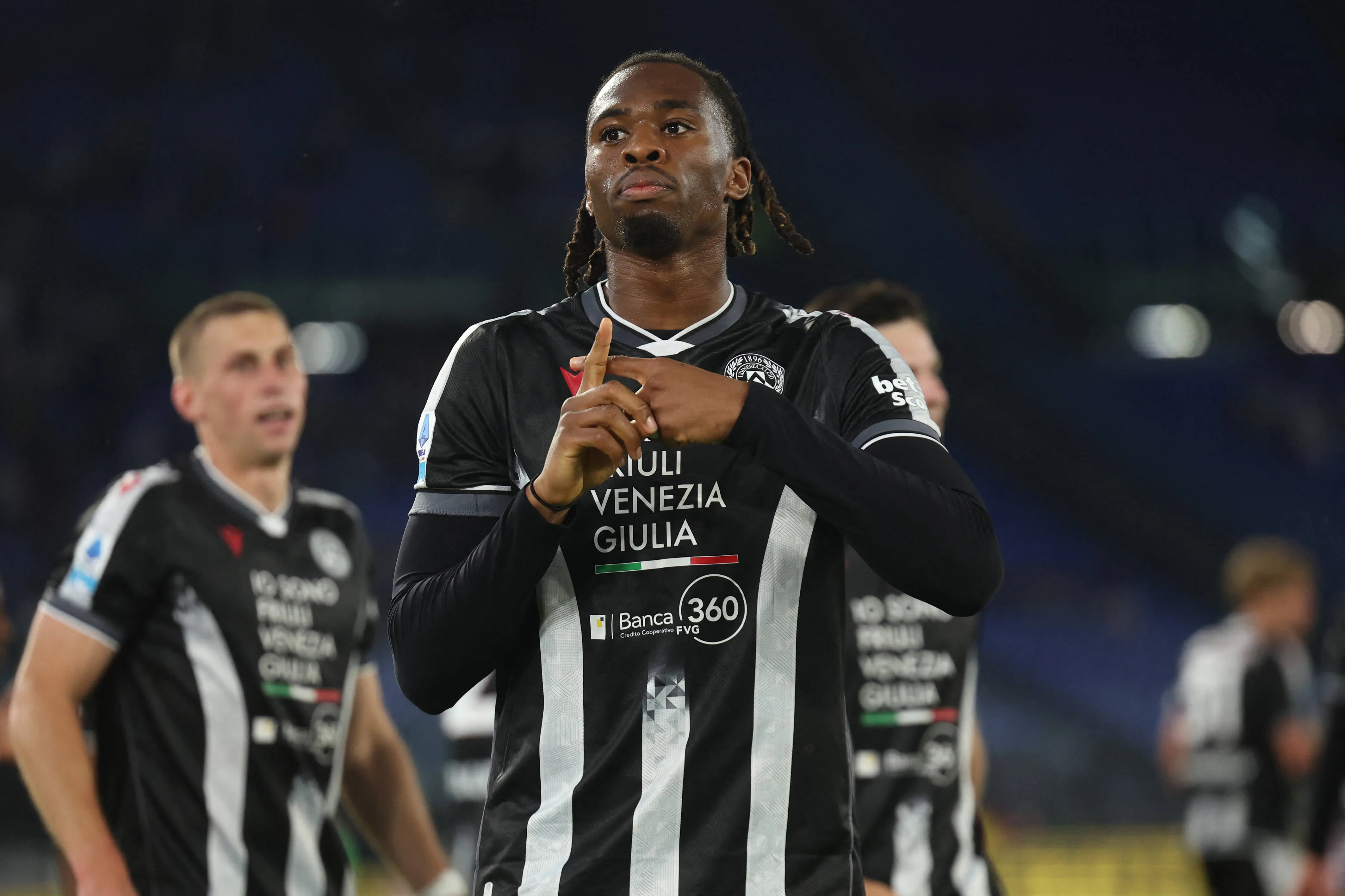 Udinese star Kingsley Ehizibue