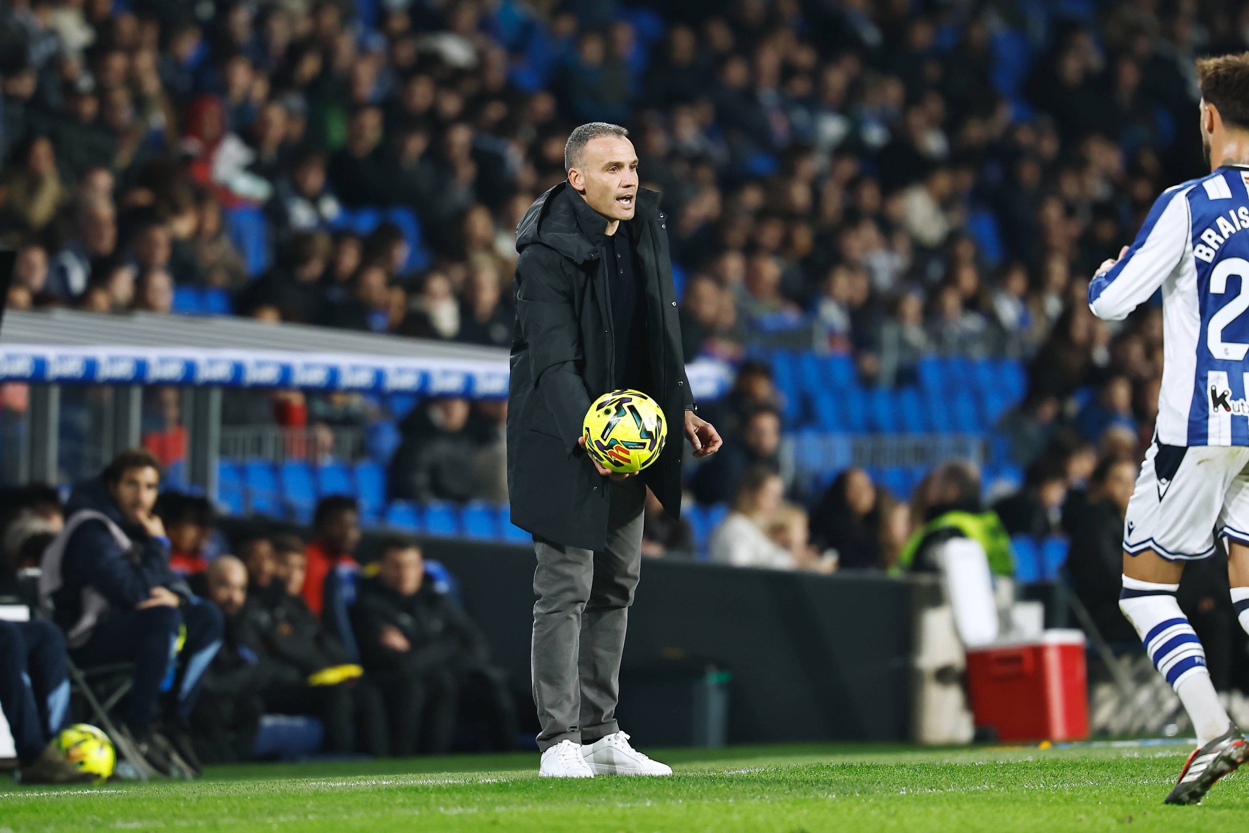 Sergio Francisco LaLiga match between Real Sociedad - Girona FC at the Estadio de Anoeta