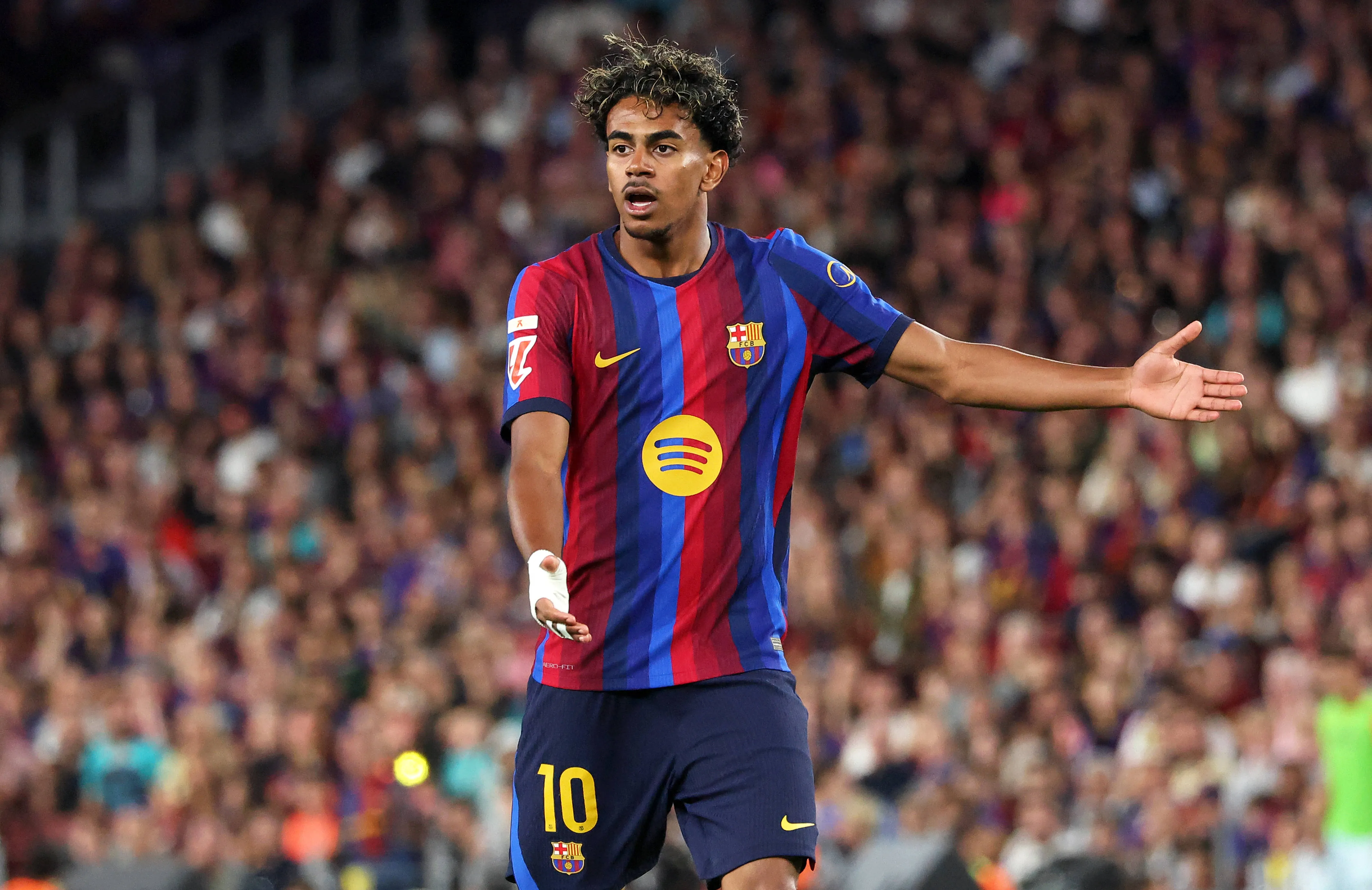 Lamine Yamal of Barcelona.