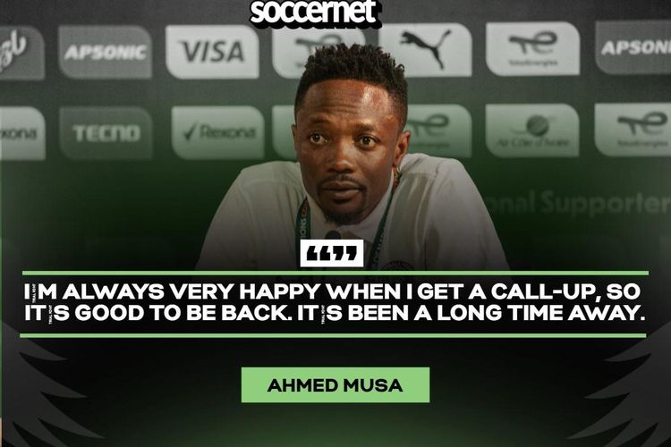 Everything Ahmed Musa said after Super Eagles return
