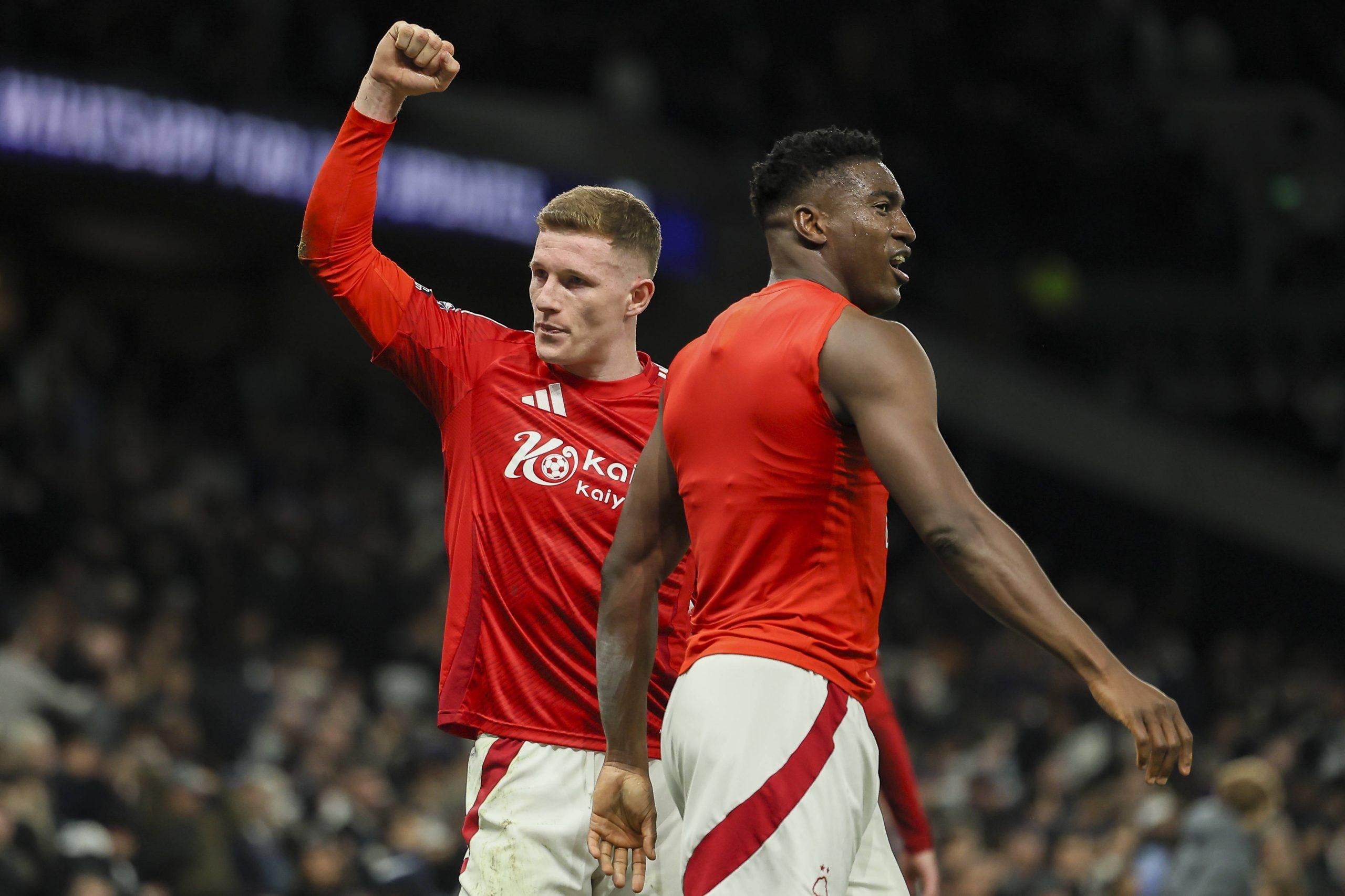 Elliot Anderson and Taiwo Awoniyi