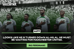 “He must be waiting” – Ex-England star urges Manchester United to go all out for Osimhen