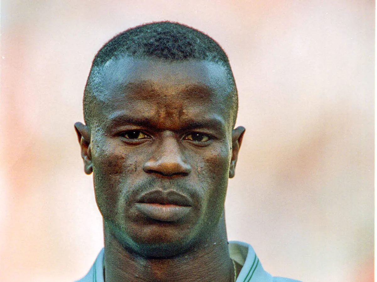 Mutiu Adepoju for the Super Eagles