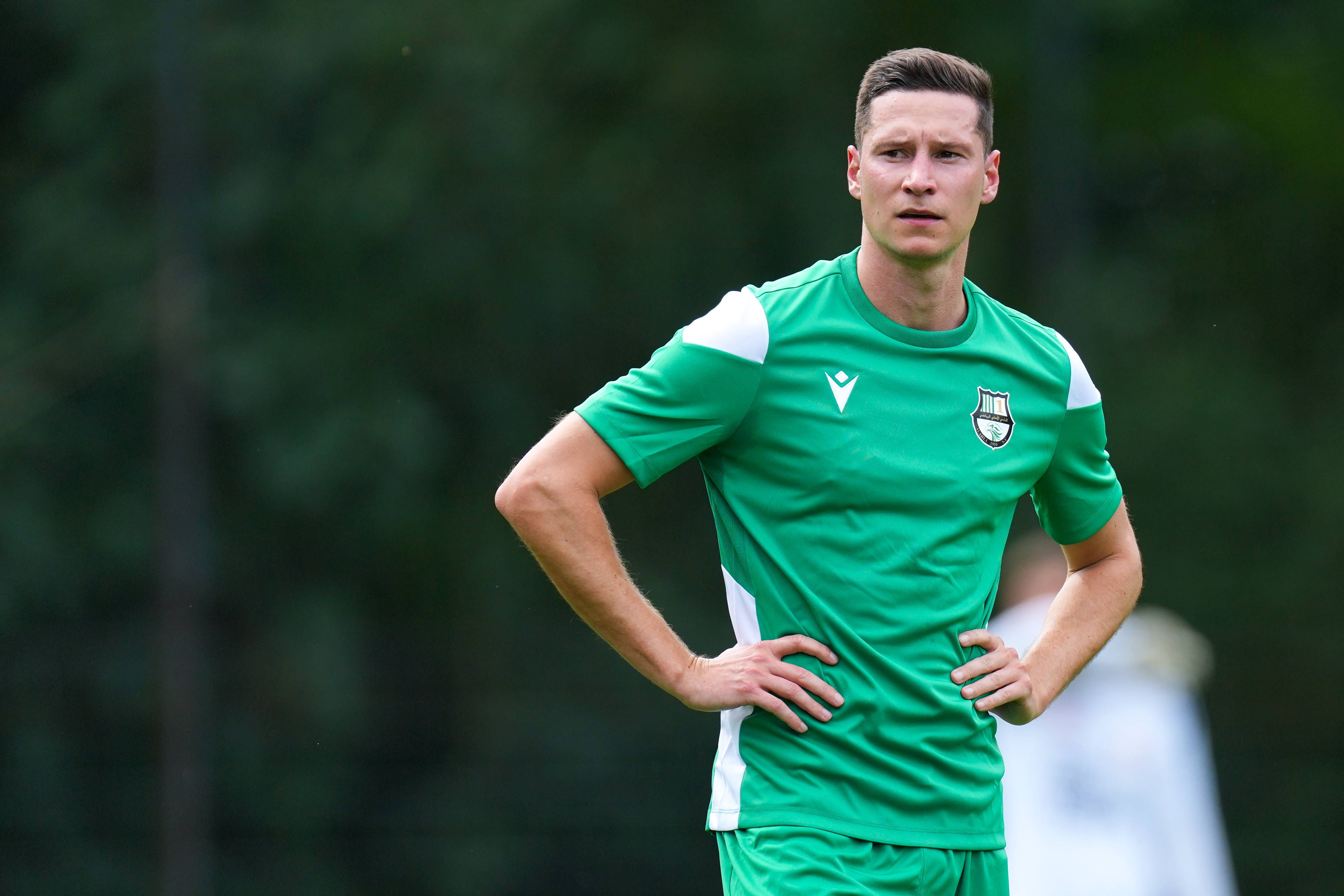 Julian Draxler during friendly match between Al-Ahli SC and Helmond Sport