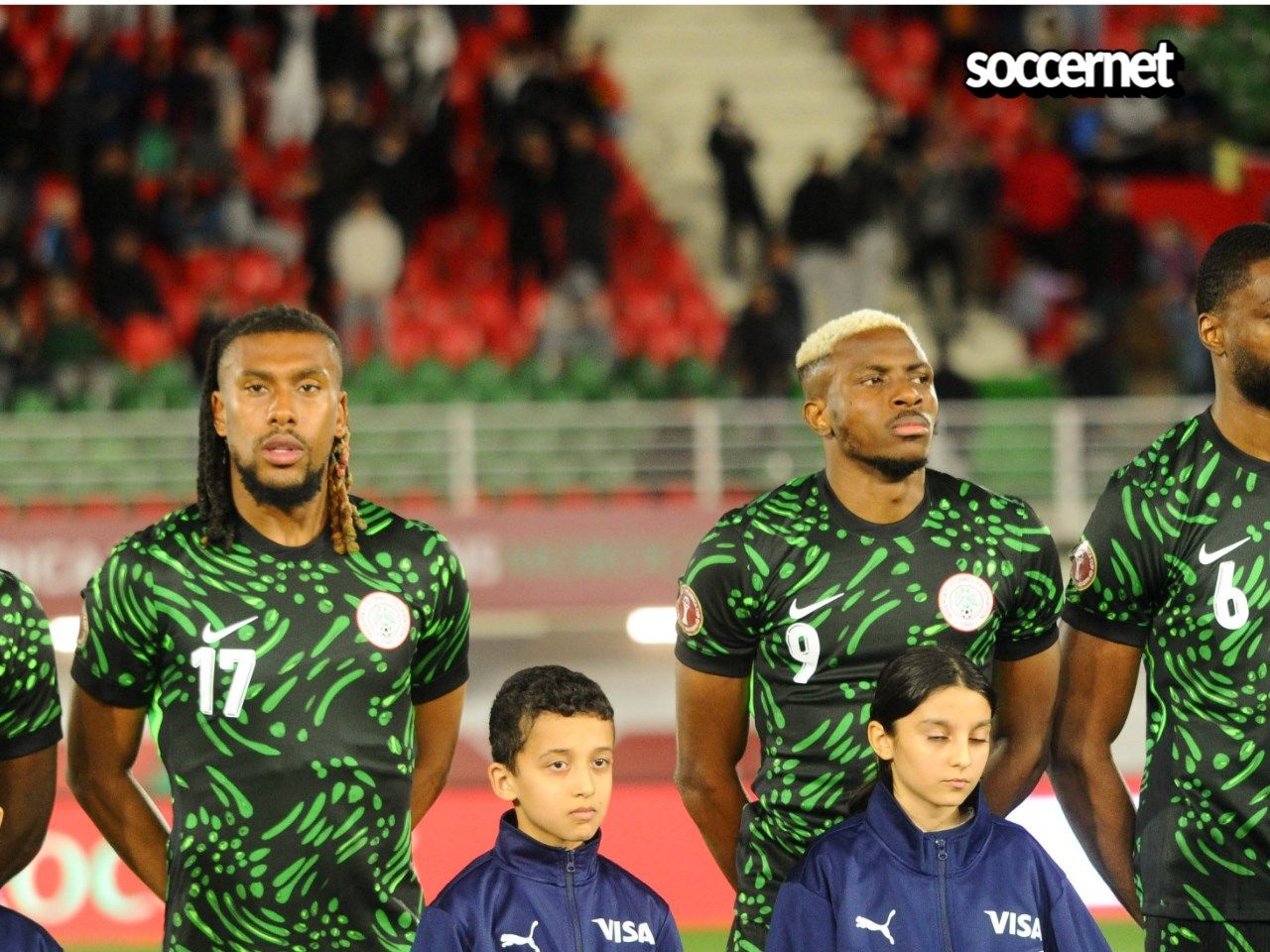 Super Eagles of Nigeria players