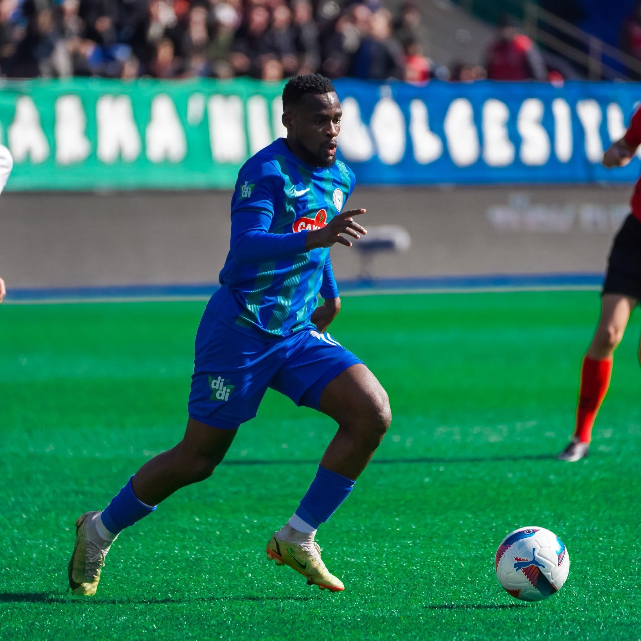 Nigeria Super Eagles and Rizespor playmaker Ibrahim Olawoyin. Photo Credit X