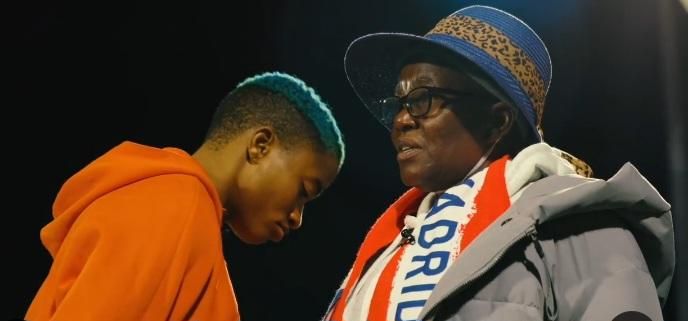 Rasheedat and her mother