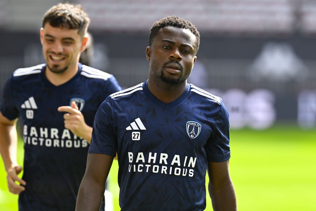 Nigeria and Paris FC forward Moses Simon