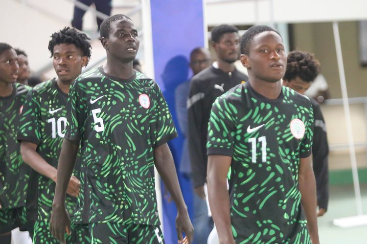 Nigeria's Flying Eagles. Photo by IMAGO