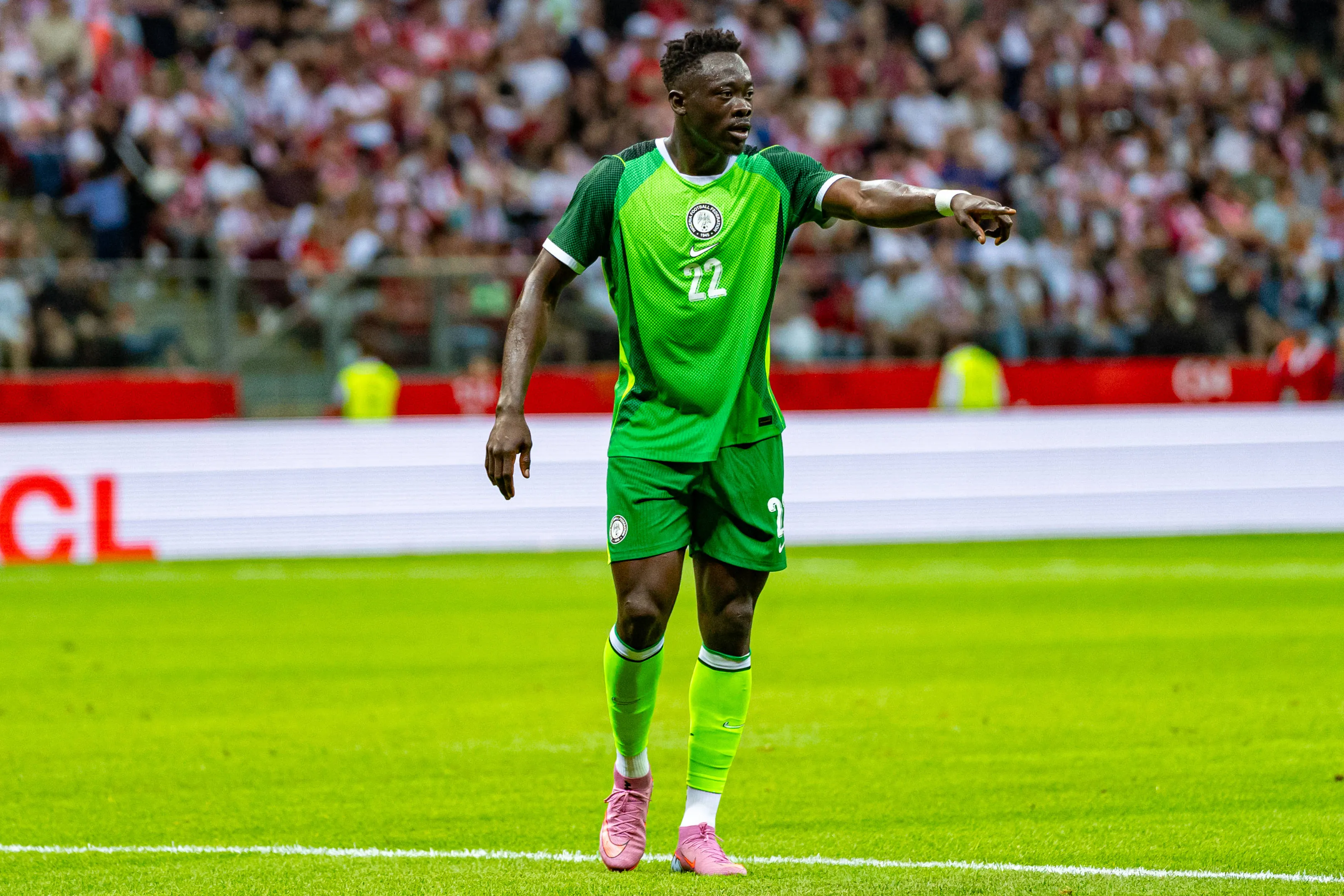 Super Eagles star Akor Adams. 