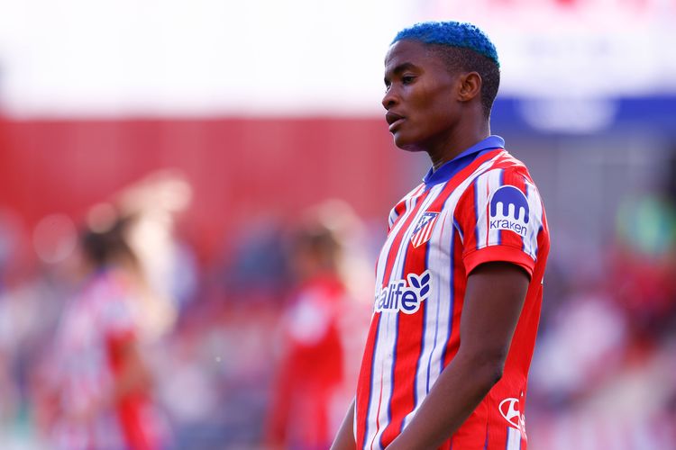 Nigeria and Atlético Madrid star RasheedatAjibade. Photo by IMAGO