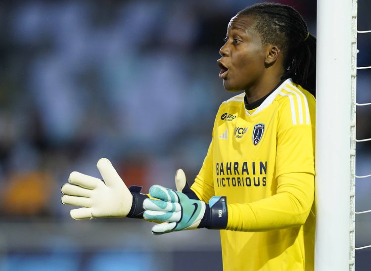 Nigeria Super Falcons goalkeeper: Chiamaka Nnadozie.