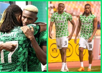 Watch: Victor Osimhen and Alex Iwobi party hard after Finidi’s exit