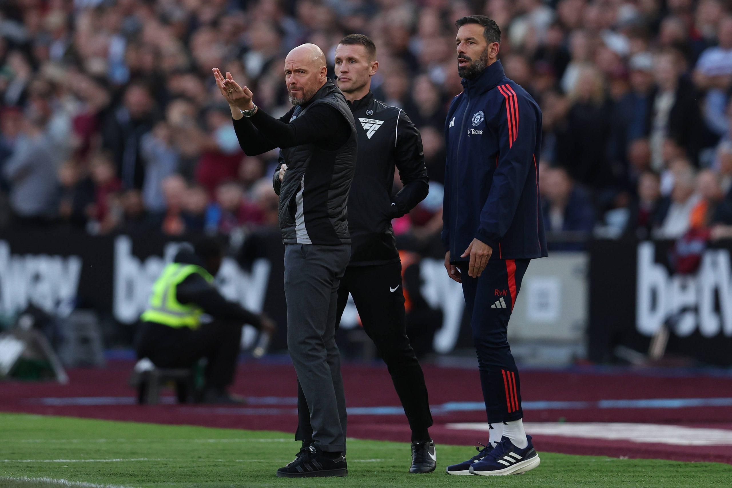 Former Manchester United coach Erik Ten Hag