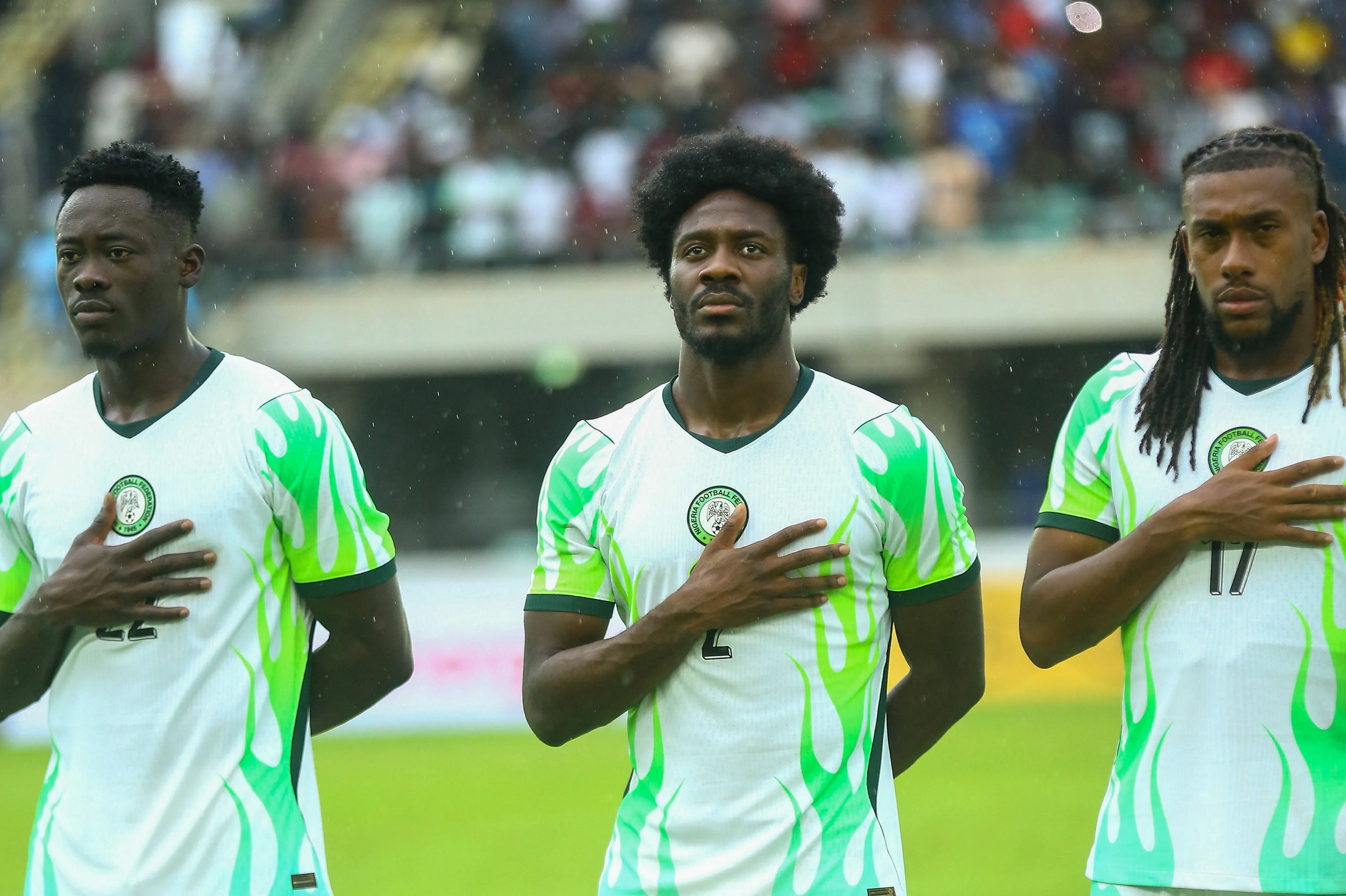 Super Eagles players