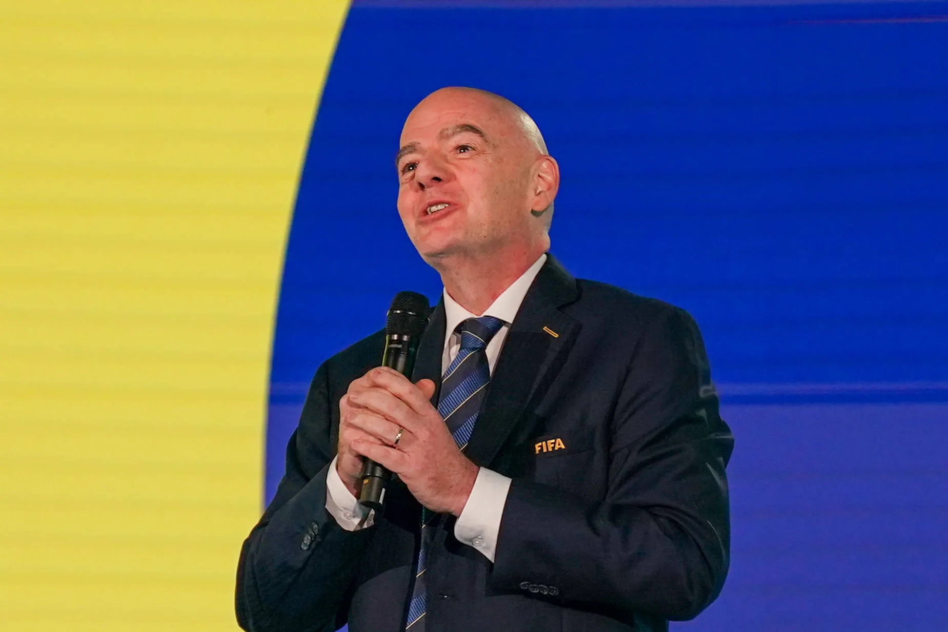 Gianni Infantino FIFA President.