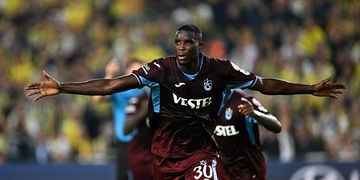 Trabzonspor 1-0 Kocaelispor: Paul Onuachu with clinical header, two other Nigerians impress (Watch)