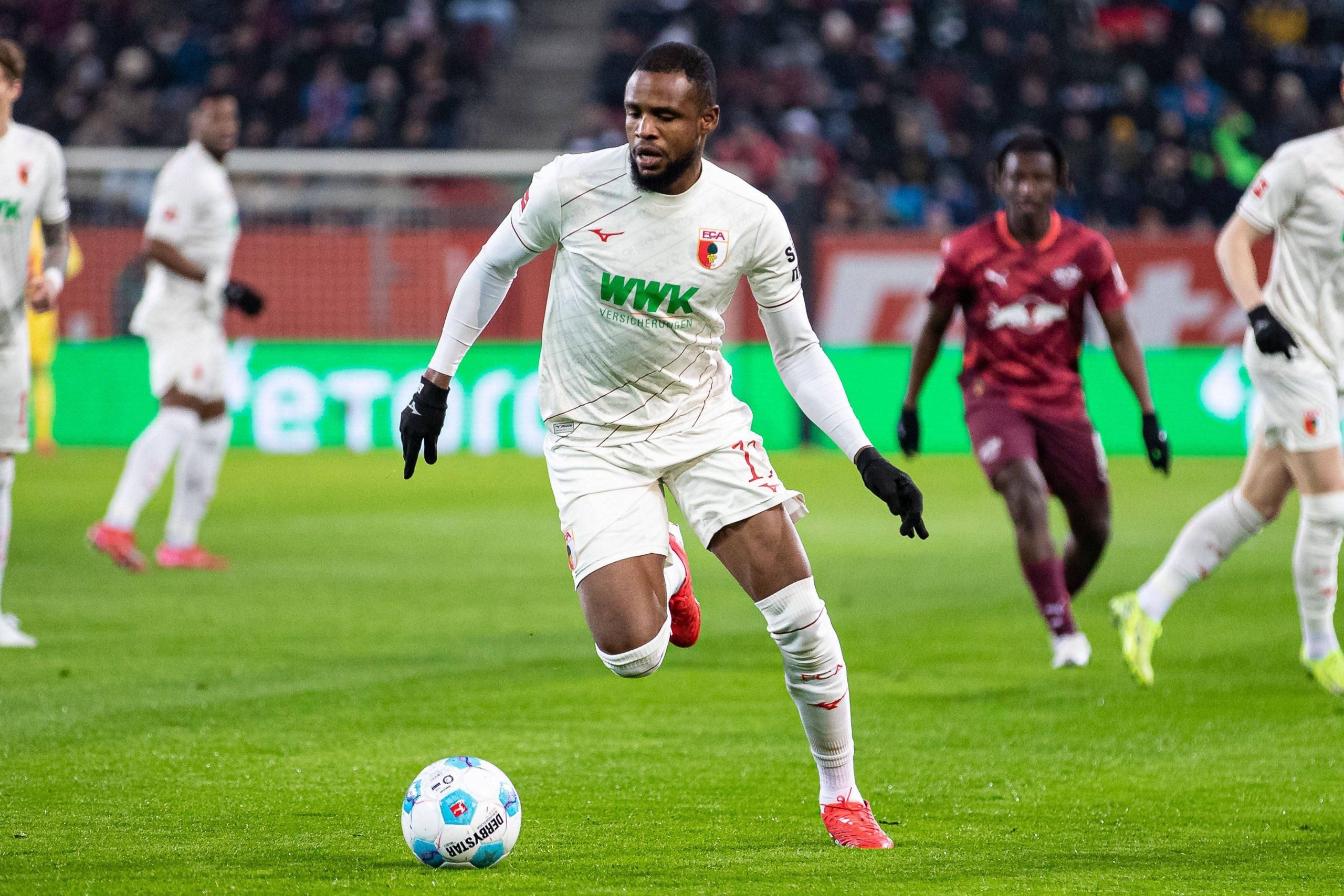 Nigeria Super Eagles and Augsburg Frank Onyeka