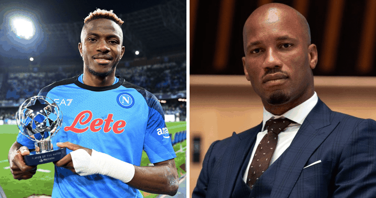 “I wouldn’t have gone for that ball” – Chelsea legend Drogba criticises Osimhen’s goal vs Monza