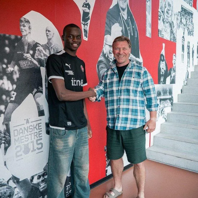 Nigerian midfield talent Lucky Clement