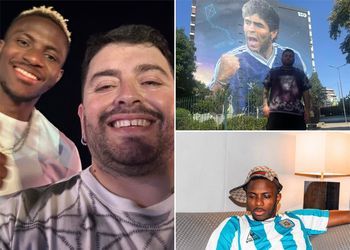 Victor Osimhen: Trendy Napoli forward rocks million-naira jacket