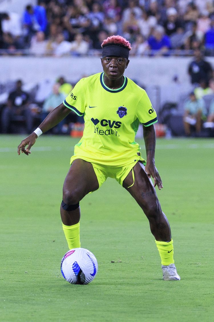 Super Falcons star Deborah Abiodun in Washington Spirit colours 