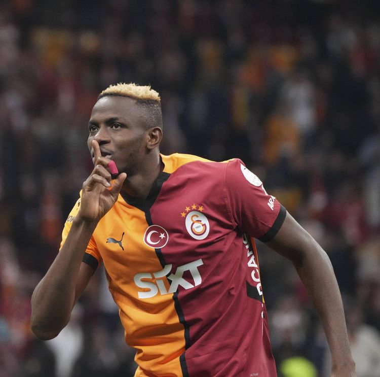 Nigeria Super Eagles and Galatasaray striker Victor Osimhen