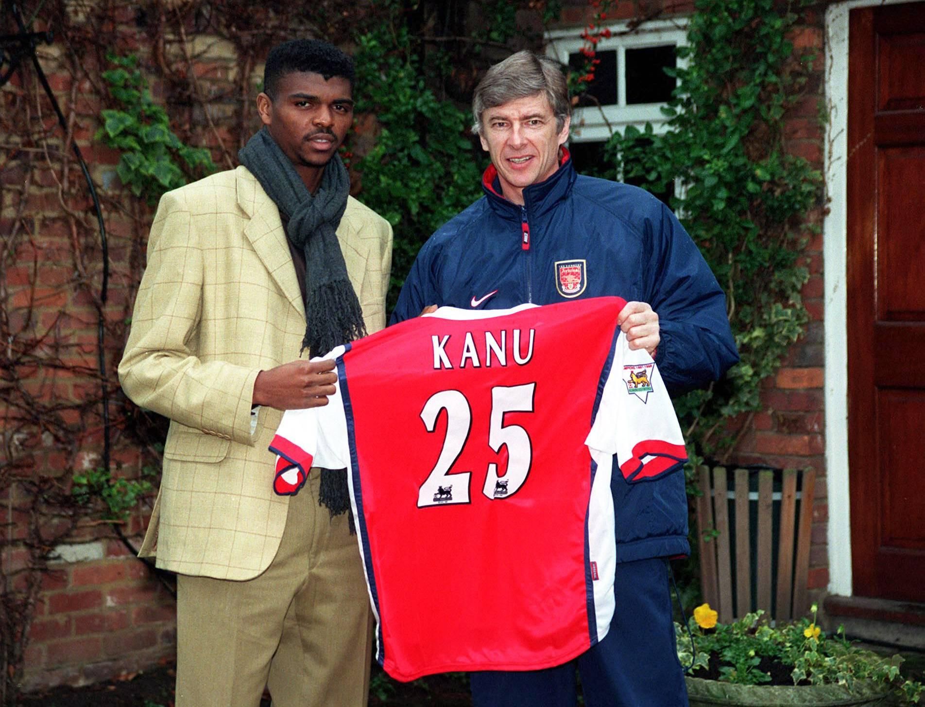 Nigeria legends in England: Nwankwo Kanu. Photo by IMAGO