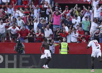 Chidera Ejuke: Sevilla applaud the new club records Super Eagles star set this season