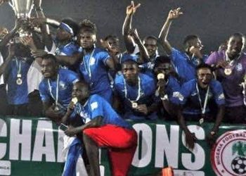 Champions! Super Eagles great inspires Enyimba to ninth NPFL title after outwitting Rivers United