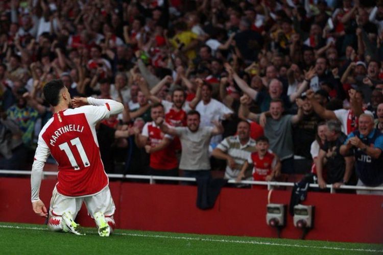 Arsenal 1-0 Manchester City: Late Martinelli strike sinks Pep Guardiola’s troops