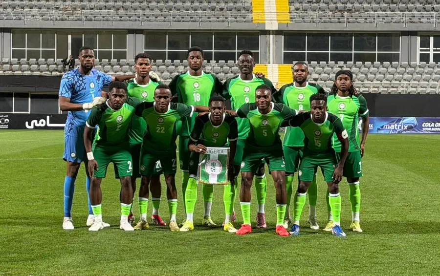 Super Eagles of Nigeria team picture