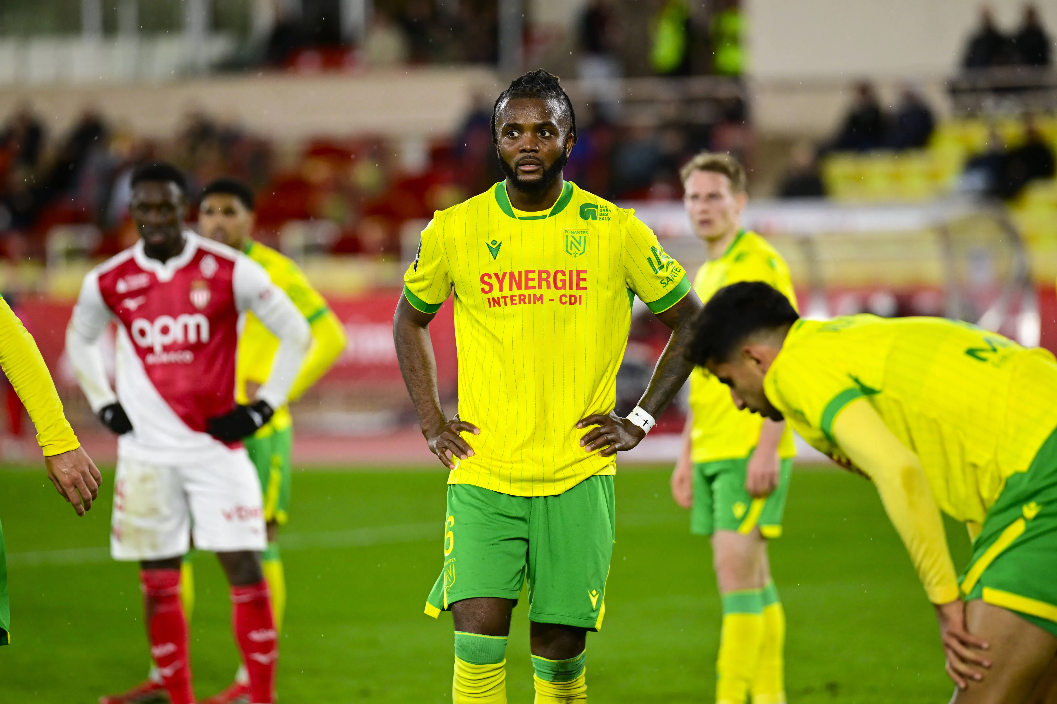 Super Eagles and Nantes star Chidozie Awaziem in Ligue 1 action