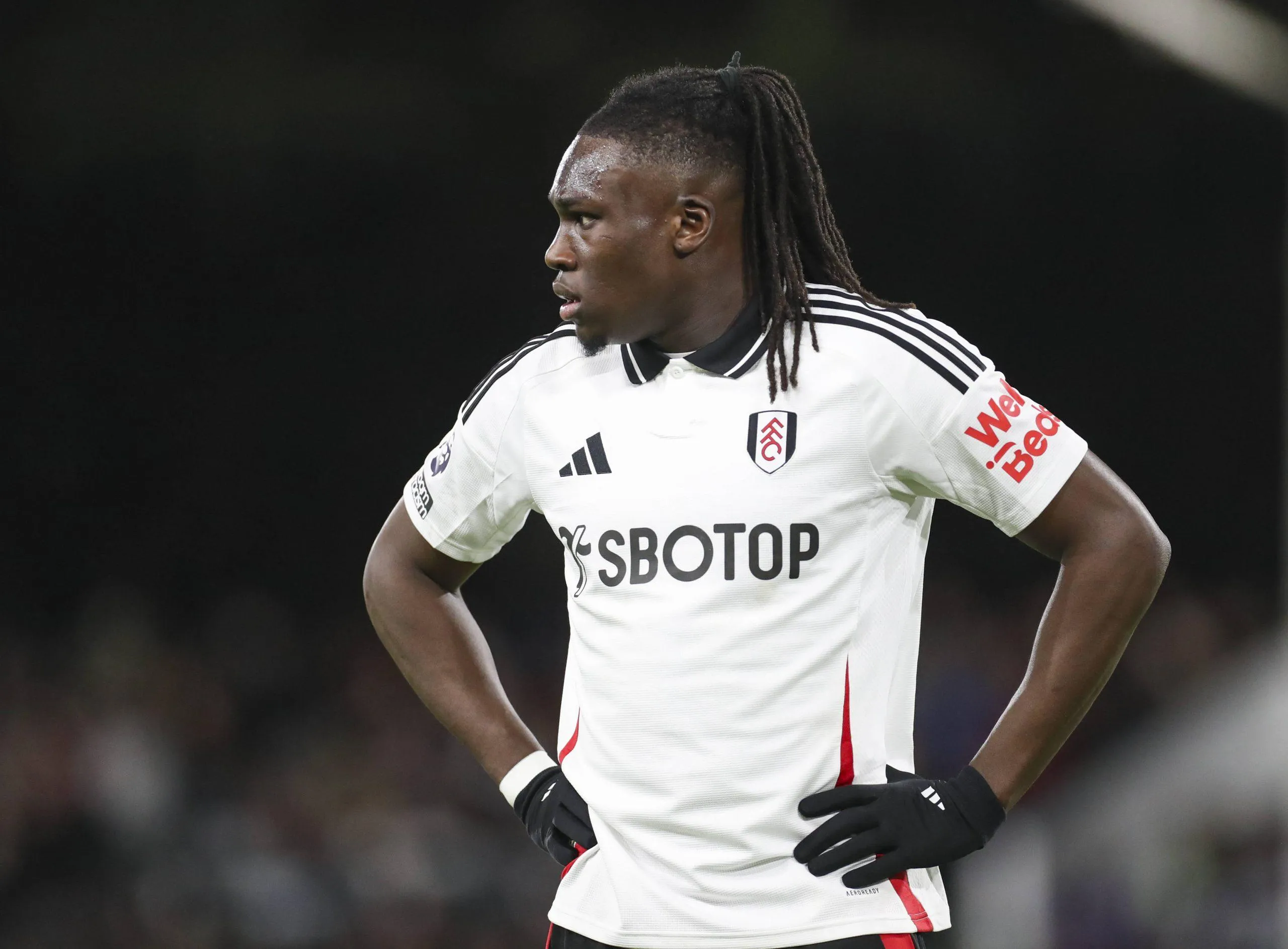 Nigeria and Fulham star Calvin Bassey. Photo Credit Imago