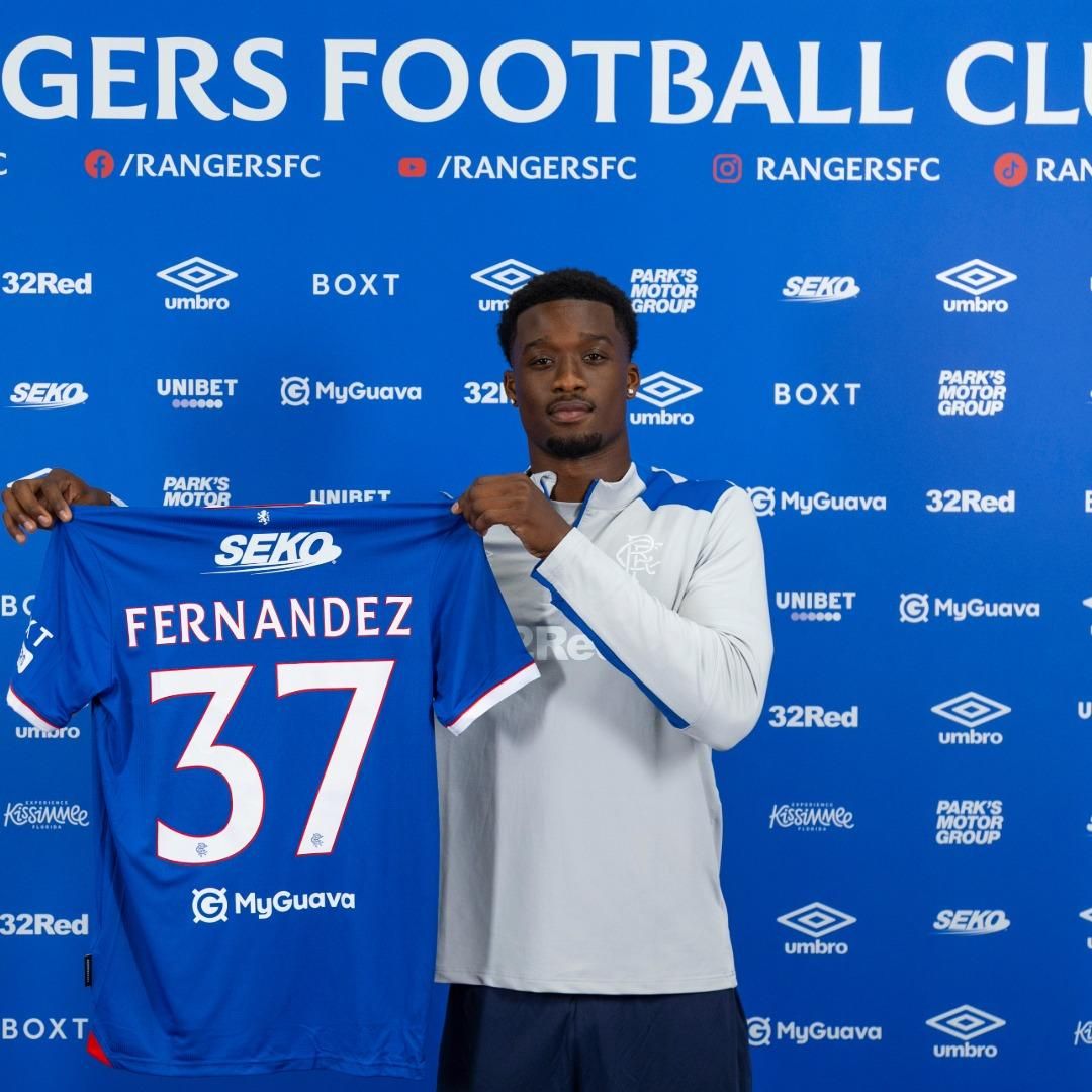 Emmanuel Fernandez signs for Rangers FC
