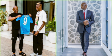 Watch: England coach names Burnaboy’s song as most played