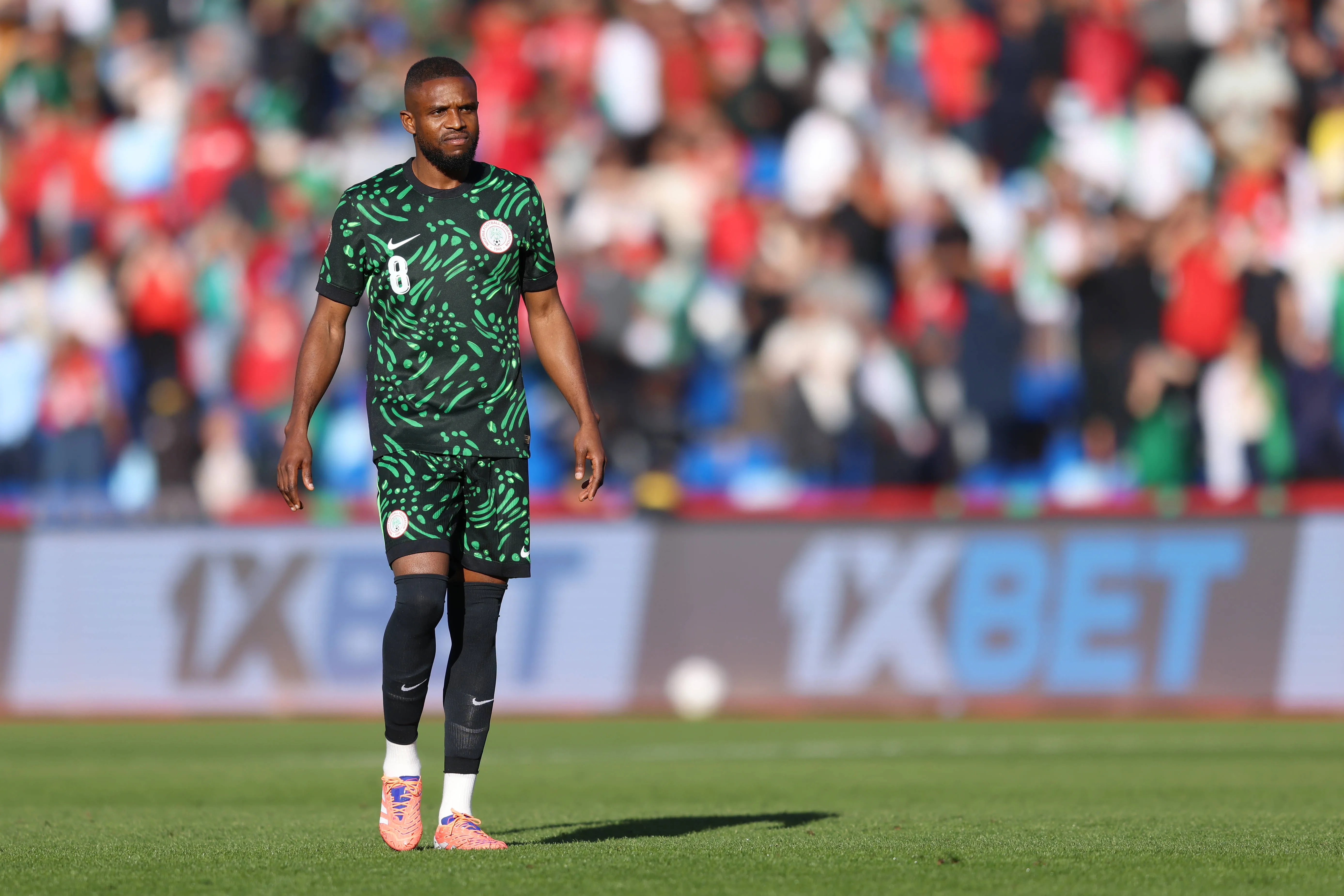 Super Eagles midfielder Frank Onyeka
