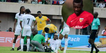 Watch: Super Eagles camp honours title-winning trio, Osimhen, Finidi, and Sanusi