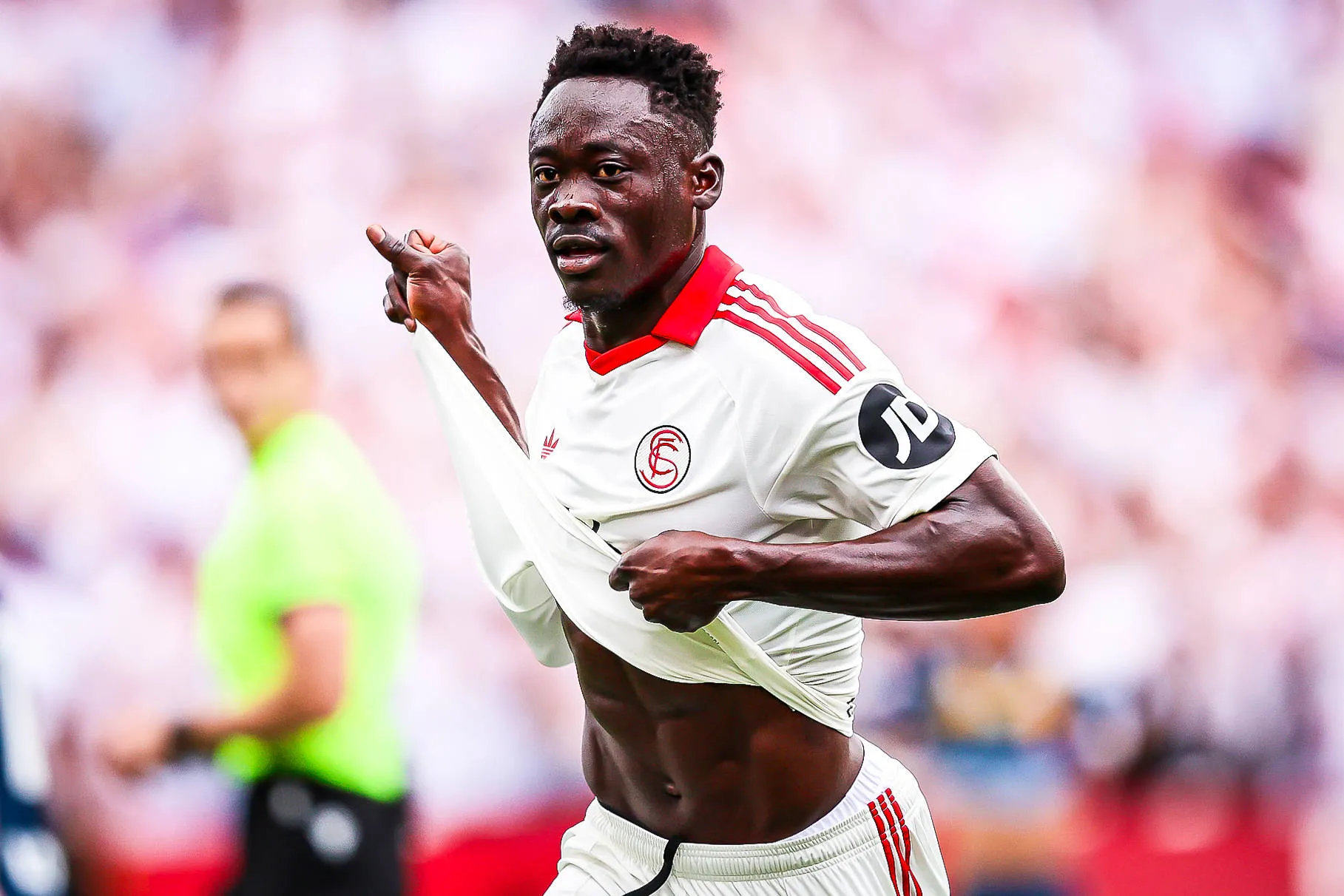 Sevilla forward Akor Adams