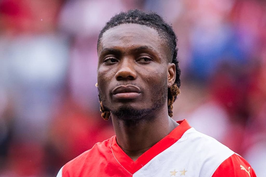 Nigeria and Slavia Prague defender Igoh Ogbu