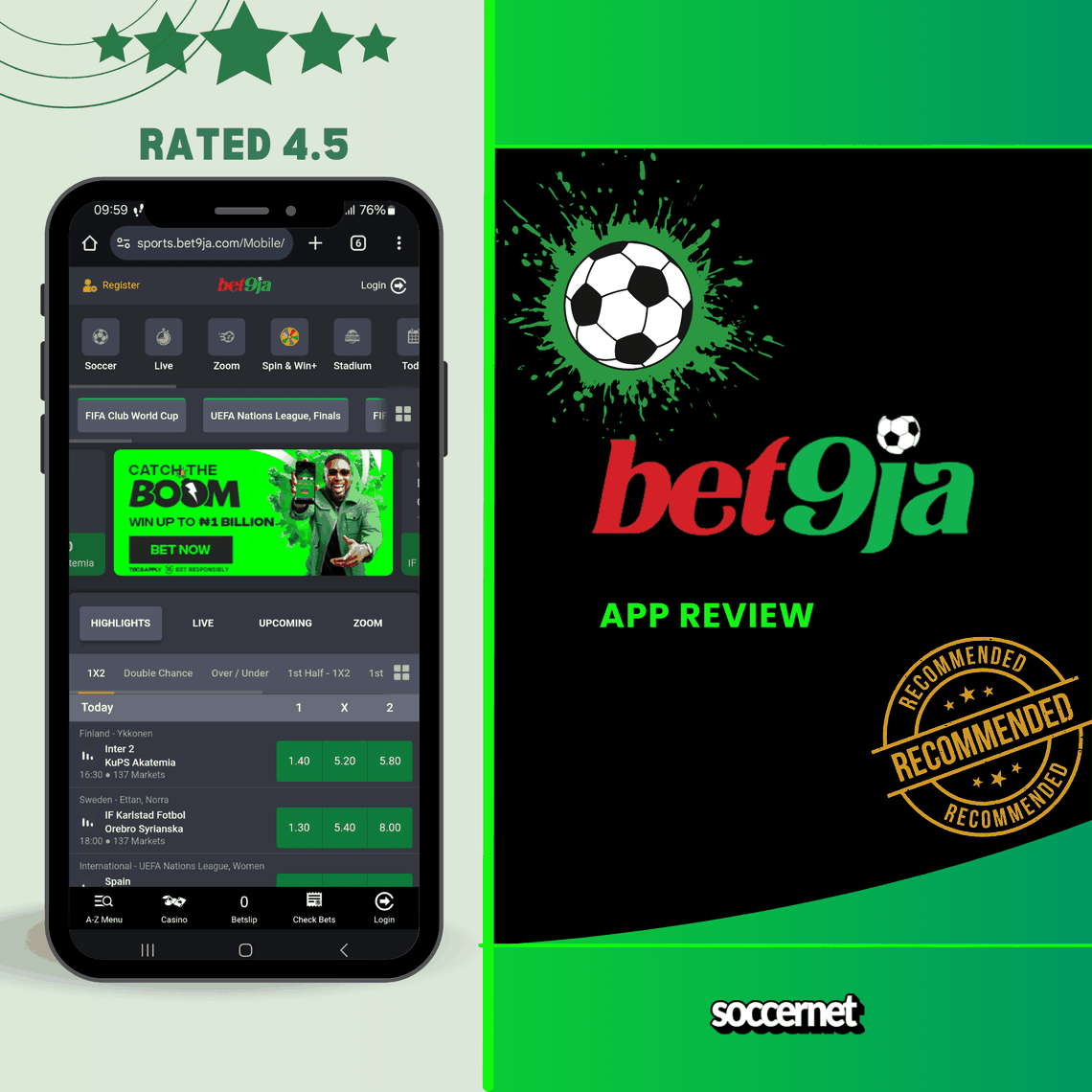 Bet9ja App Download – Official Mobile App for Android & iOS