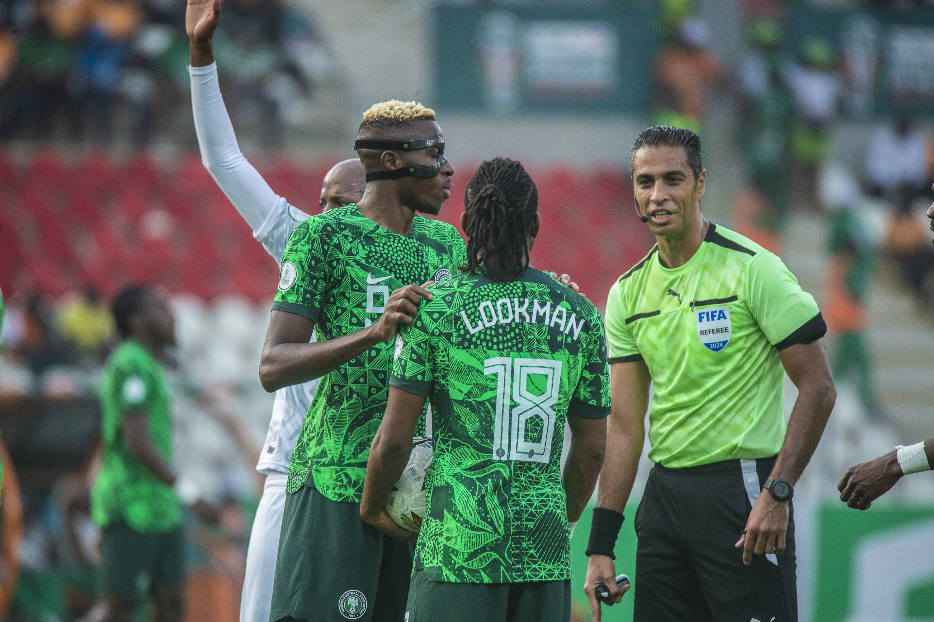 Victor Osimhen and Ademola Lookman