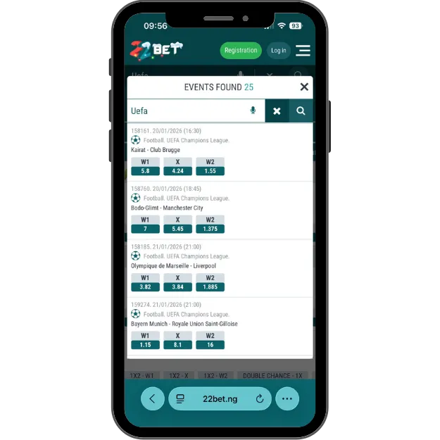 22bet app