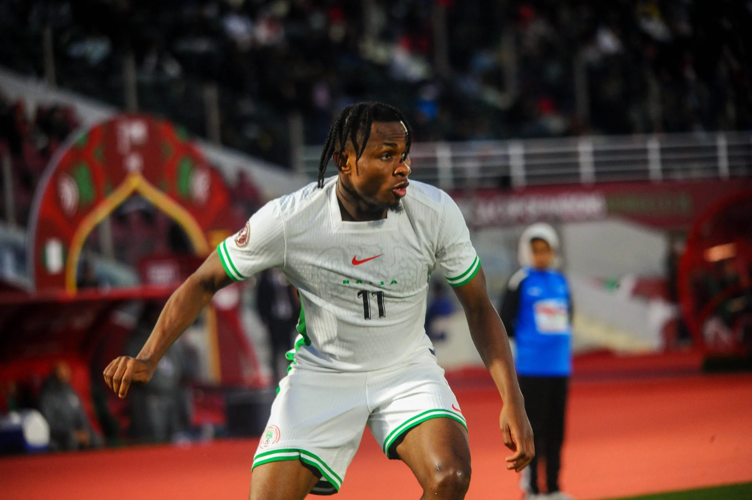  Samuel Chukwueze of Nigeria during the Africa Cup of Nations