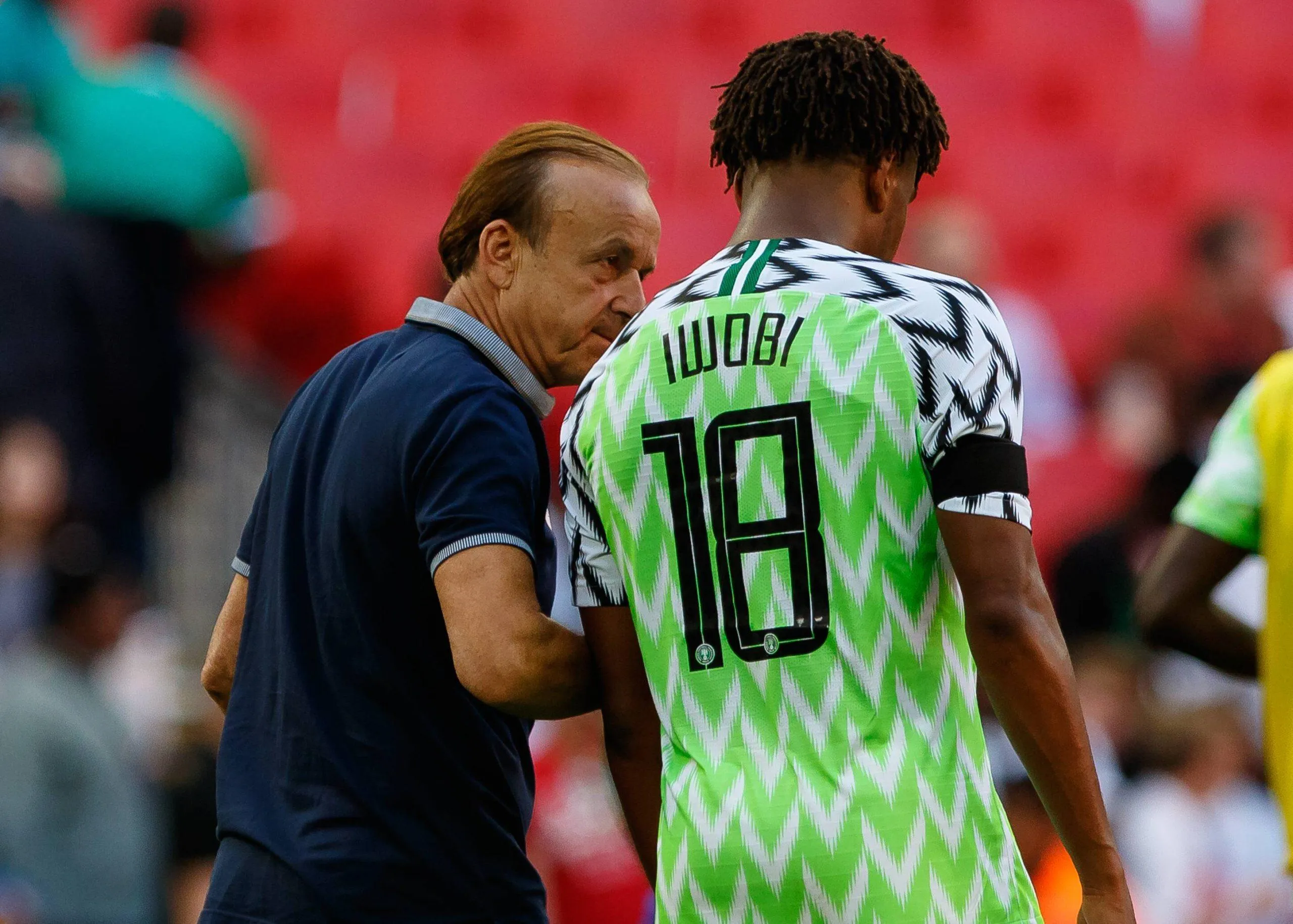 Former Super Eagles head coach Gernot Rohr