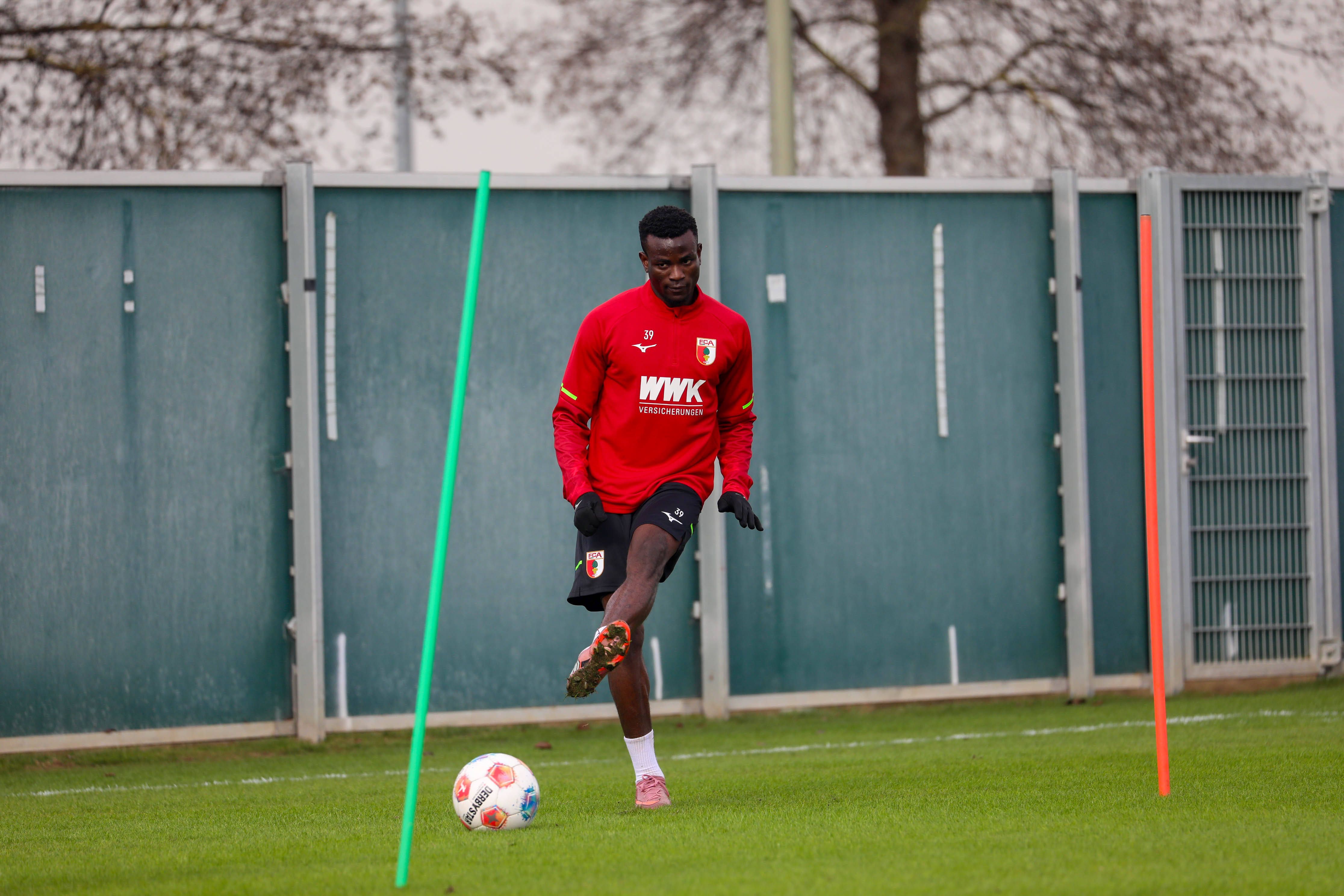 Nigeria and Augsburg star Uchenna Ogundu 