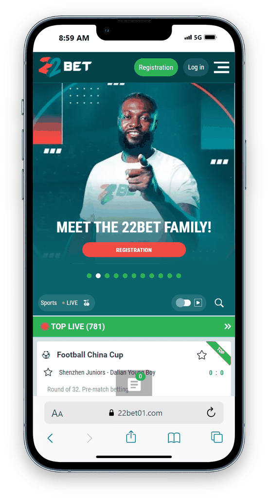 22Bet one of the best betting sites in Nigeria