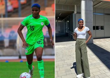 Photos: Super Eagles star William Troost-Ekong arrives in Nigeria ahead of charity foundation launch