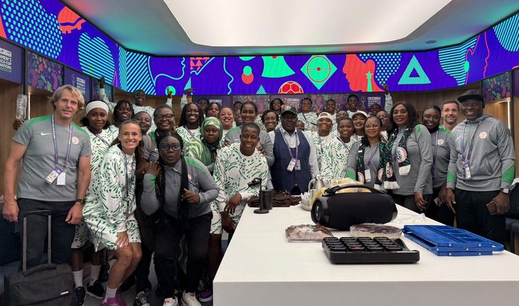 New African champions, Nigeria's Super Falcons 
