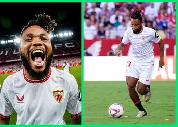 Watch: Iheanacho unfazed by replacing Moroccan striker at Sevilla